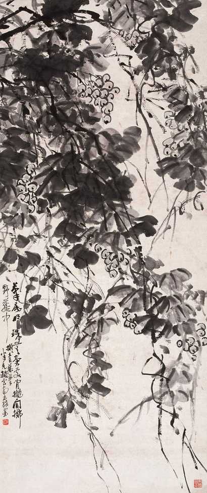 赵云壑 花卉 立轴
